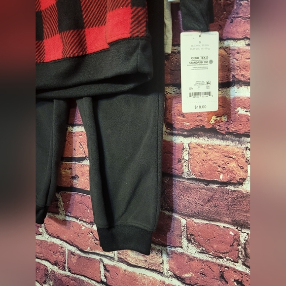 Carters 3piece Fleece Out Fit Toddler Boys - Picture 5 of 9